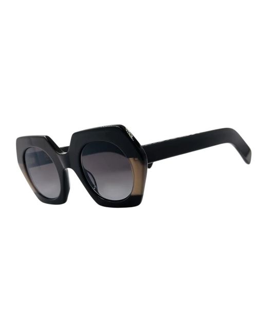 Kaleos Eyehunters Black Sunglasses