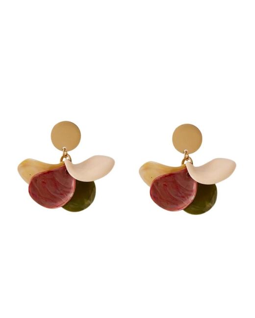 Earrings Malababa de color Brown