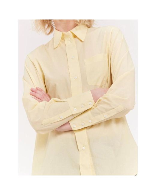 Ines De La Fressange Paris Natural Gelbes leon hemd