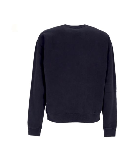 Guess Herensweatshirt Met Ronde Hals Go Baker-Logo Ronde Hals, Gitzwart Multi in het Blue voor heren