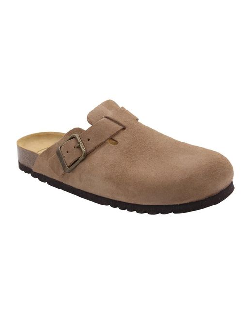 Scholl Slipper in Brown für Herren