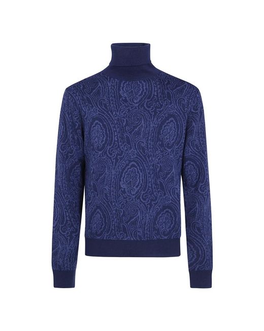 Turtlenecks Etro de hombre de color Blue