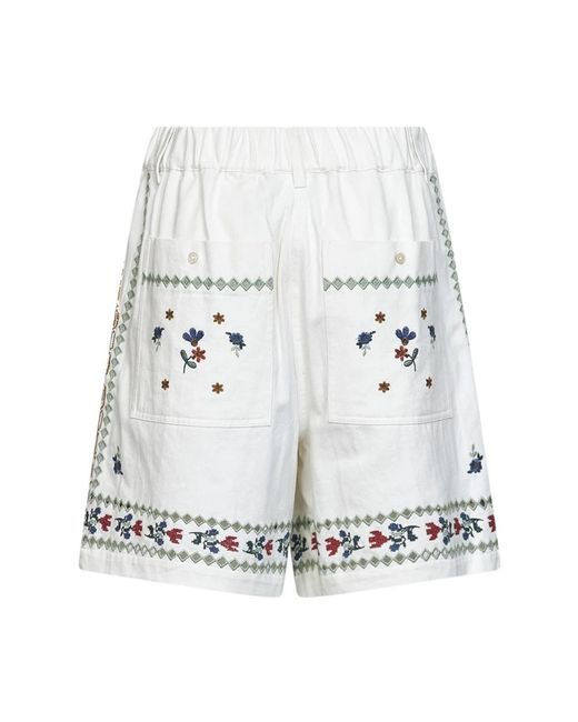 Weekend by Maxmara White Short Shorts