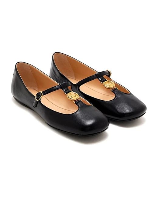 Chloé Black Ballerinas