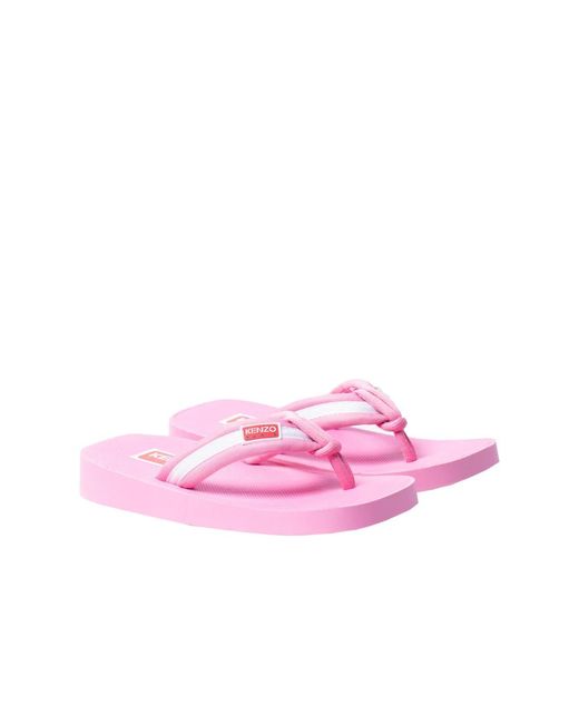 KENZO Pink Flip Flops