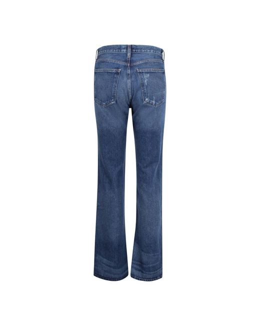 Agolde Blue Boot-Cut Jeans