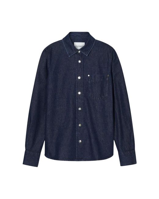 Closed Blusa in het Blue