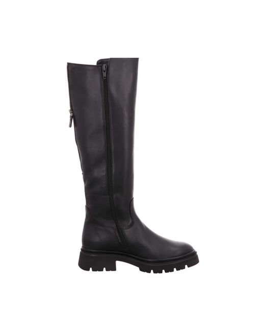 Gabor Black High Boots