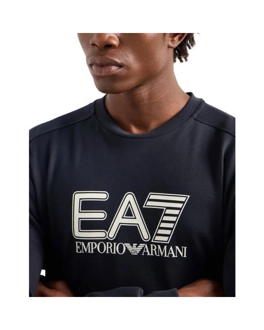 Sweatshirts EA7 de hombre de color Blue