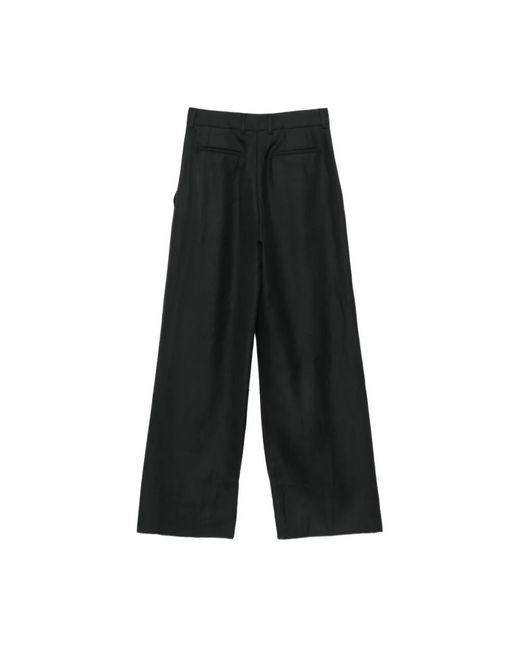 PT Torino Black Wide Trousers