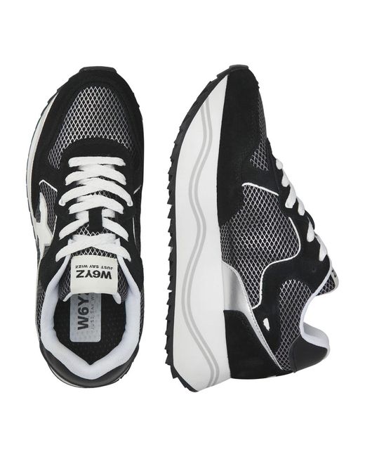W6yz Black Deva W. Sneakers
