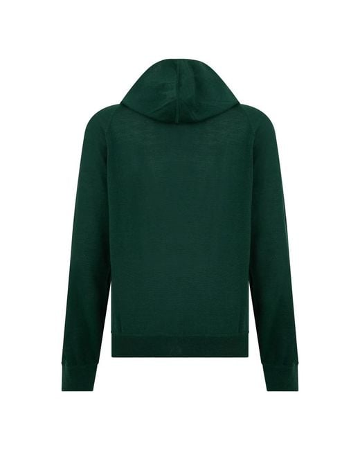 Moorer Green Zip-Throughs for men