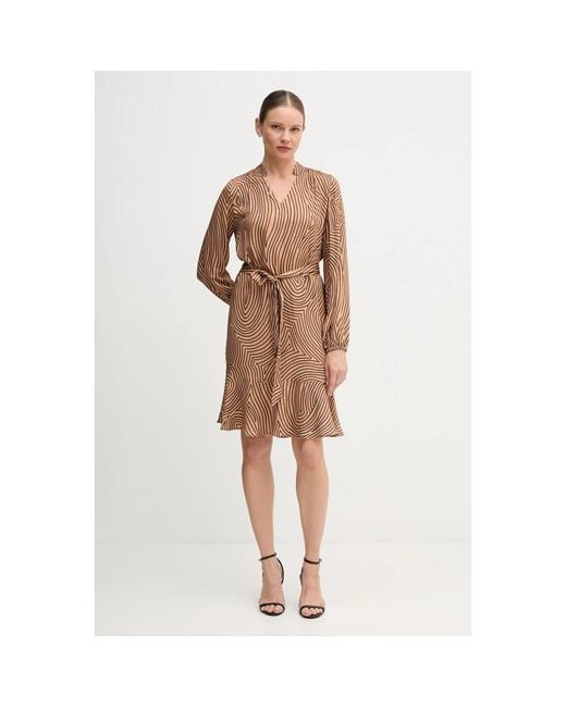 Short Dresses MARC AUREL de color Brown