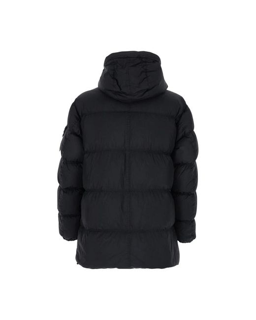 Stone Island Winter Jackets in het Black voor heren