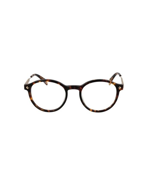 Glasses di Police in Brown