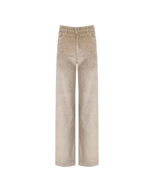 Cruna Wide Trousers in het Natural