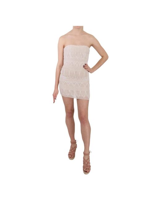 John Richmond White Short Dresses