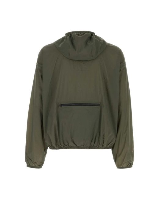 The North Face Fitness ,Groen ,Polyester Box Opvouwbaar Windjack Met Capuchon in het Green voor heren