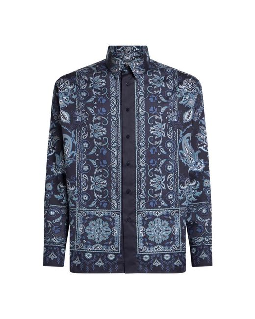 Etro Blue Casual Shirts for men
