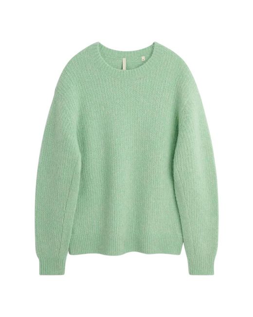 sunflower Green Round-Neck Knitwear for men