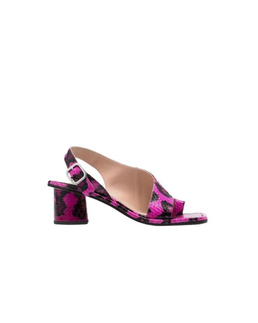 Scarosso Pink High Heel Sandals