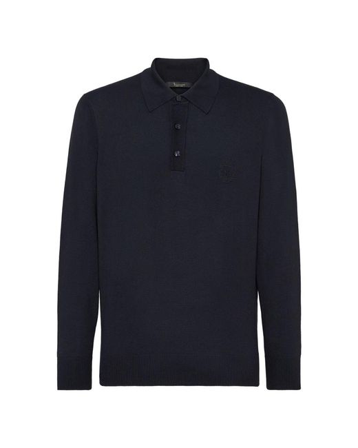 Billionaire Crest Pullover in Blue für Herren