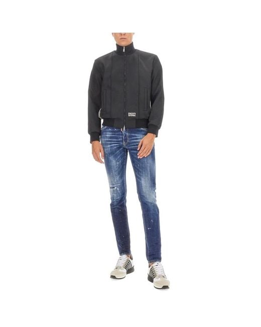 Bomber Jackets DSquared² de hombre de color Black