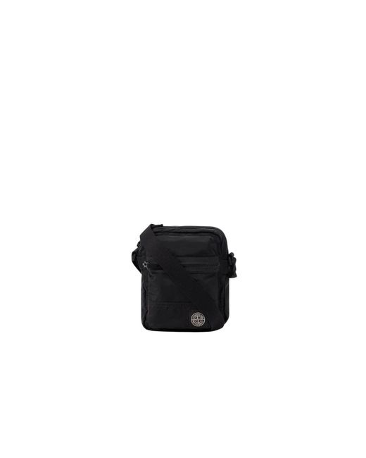 Stone Island Black Cross Body Bags