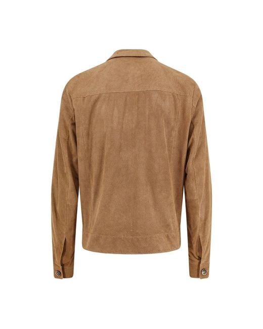 Boss Brown Light Jackets for men
