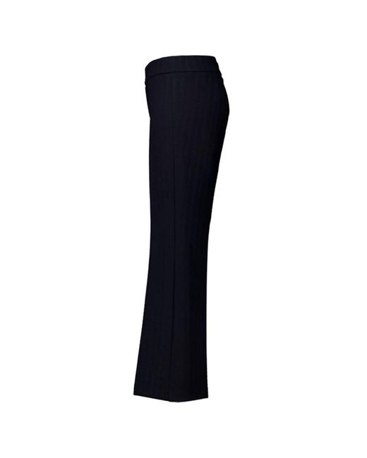 Cambio Blue Straight Trousers