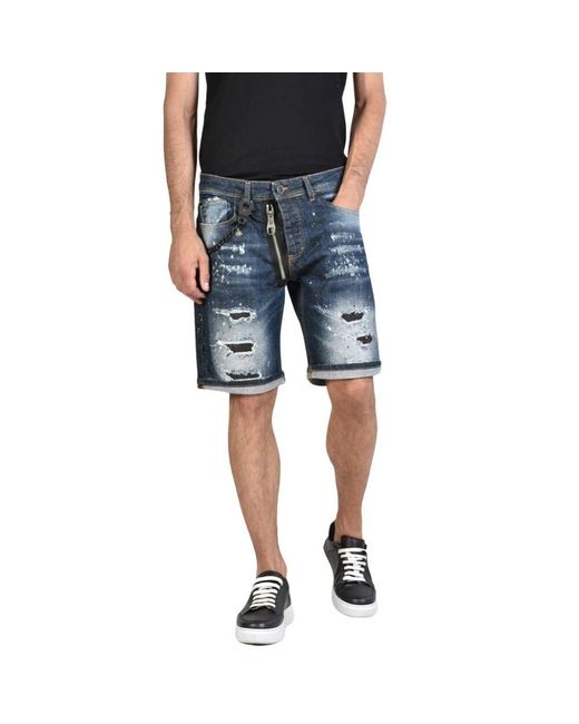 Denim Shorts Xagon Man pour homme en coloris Blue