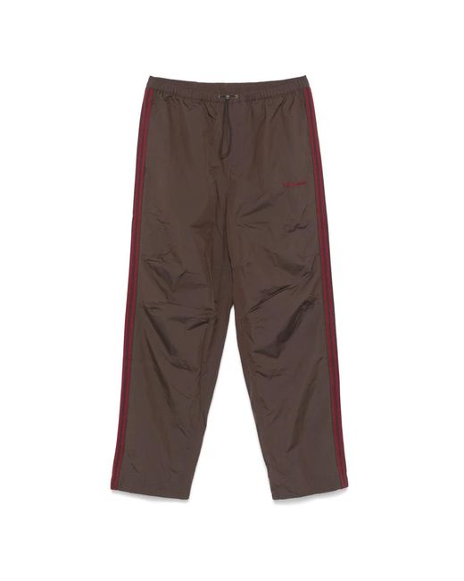 Adidas Fitness ,Bruin ,Nylon Nylon Broek Voor Een Actieve Levensstijl in het Brown voor heren