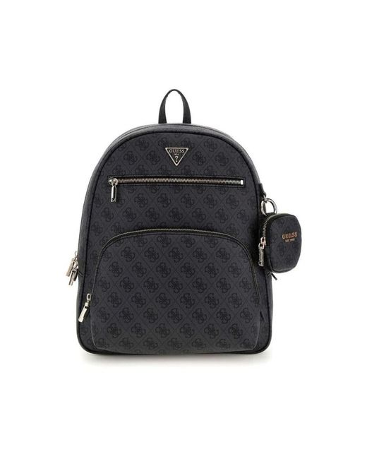 Guess Black Power Play Ii Großer Tech-Rucksack