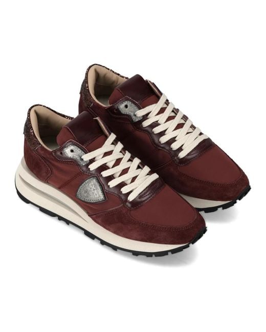 Philippe Model Red Sneakers