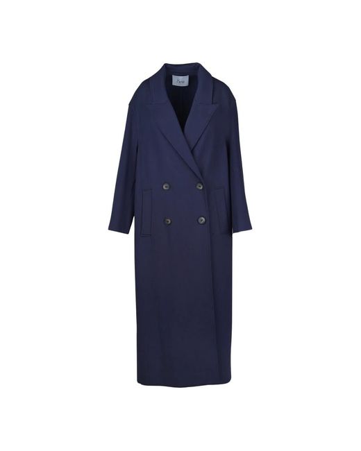 8pm Double-Breasted Jacket in het Blue