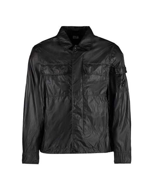 C P Company Black Light Jackets for men