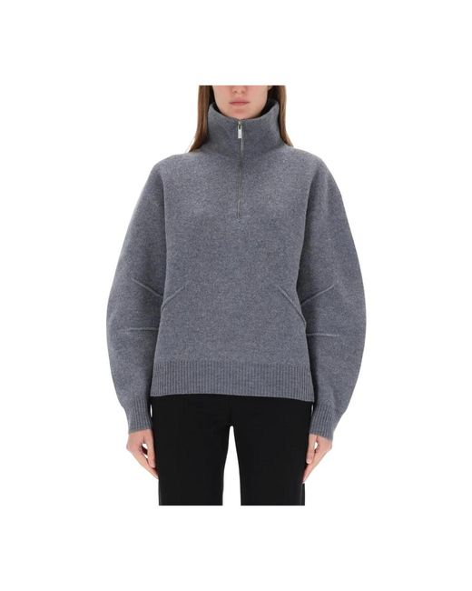 Zip-Throughs di Helmut Lang in Gray