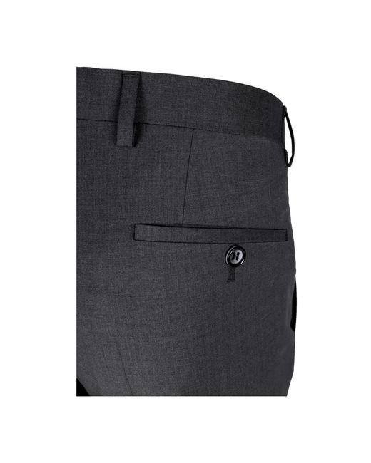 Roy Robson Gray Suit Trousers for men