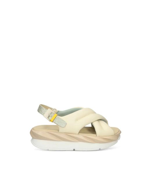 Flat Sandals di 4Ccccees in Natural