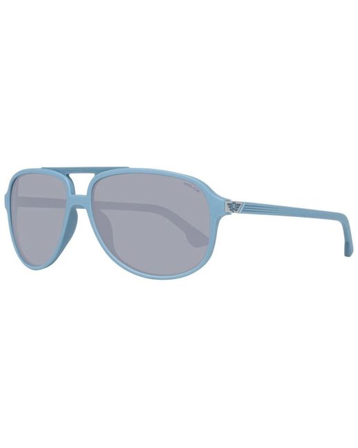 Police Graue aviator sonnenbrille in Blue für Herren