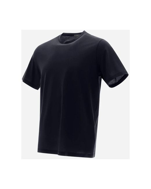 Herno Black T-Shirts for men