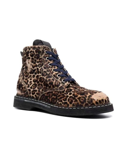 Golden Goose Deluxe Brand Brown Lace-Up Boots