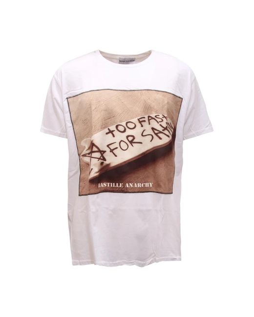 Bastille White T-Shirts for men
