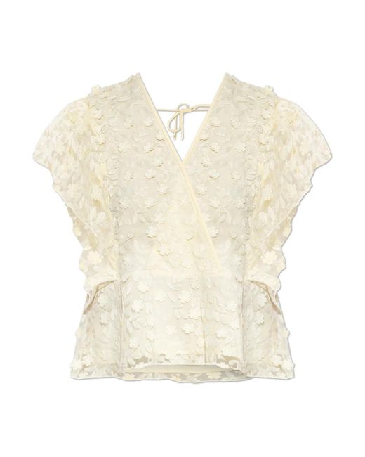 Munthe Blaine Top in het Natural