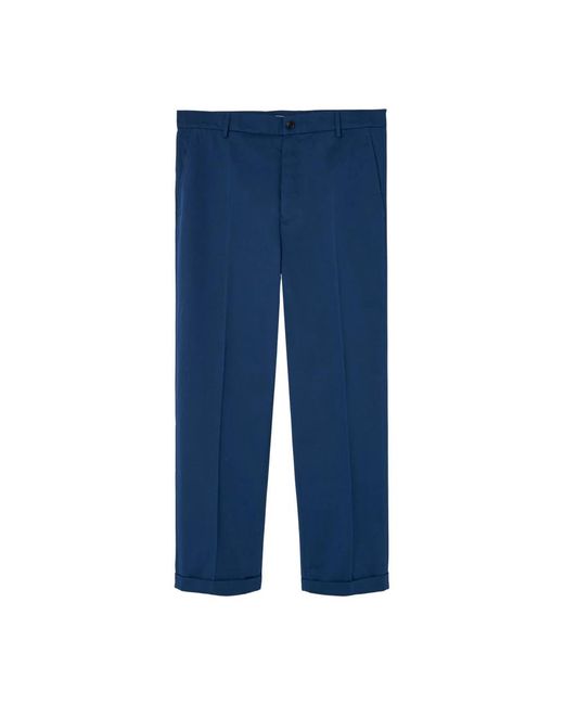 KENZO Blue Suit Trousers for men
