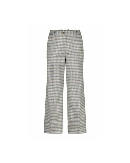 ROSSO35 Gray Wide Trousers