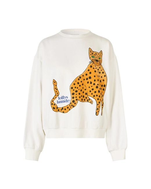 Lolly's Laundry Sweatshirts in het White
