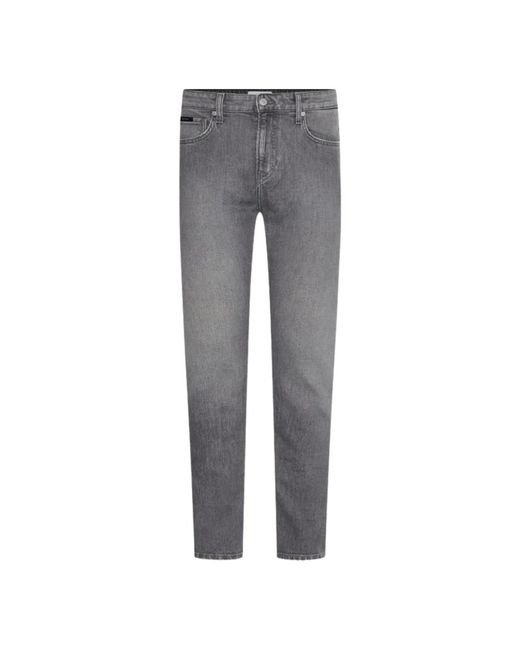 Calvin Klein Gray Skinny Jeans for men