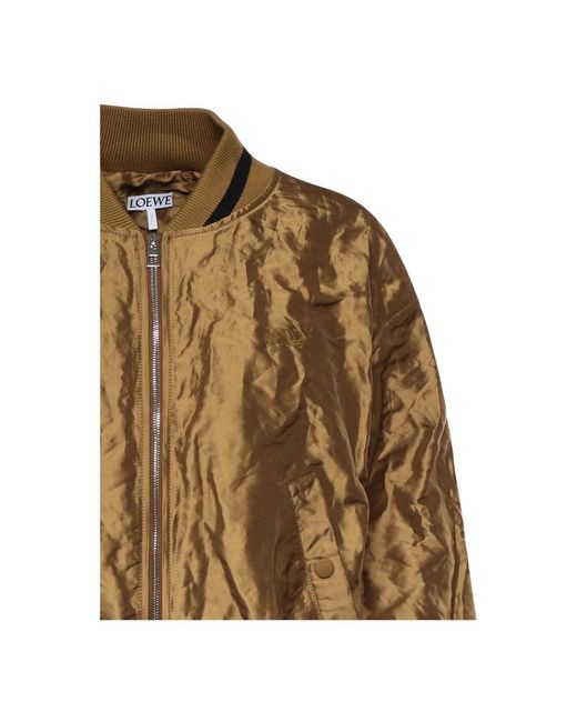 Loewe Brown Bomber Jackets