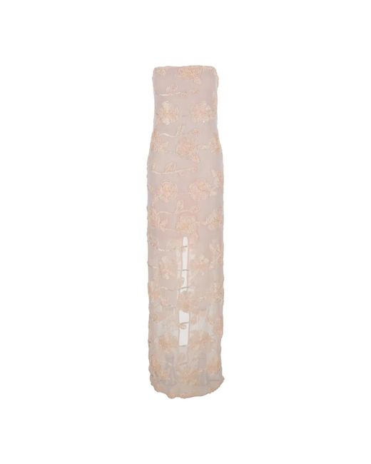 Party Dresses ROTATE BIRGER CHRISTENSEN de color Natural